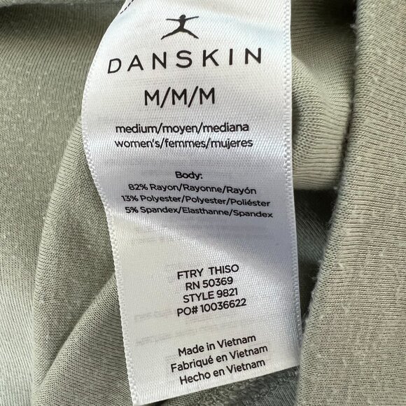 Danskin Size Medium Sage Green sweatshirt - Picture 7 of 7